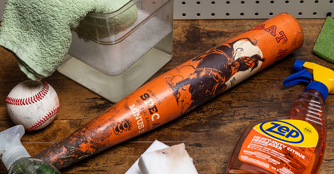 How To Clean Your Baseball or Softball Bat